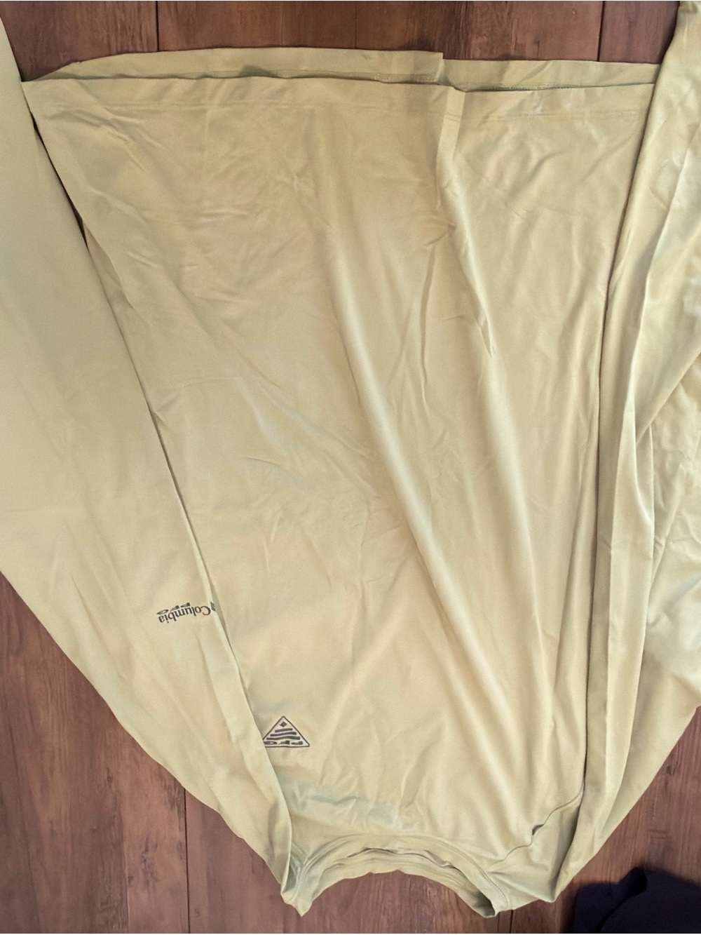Columbia Men’s Long Sleeve Shirt - Pale Yellow